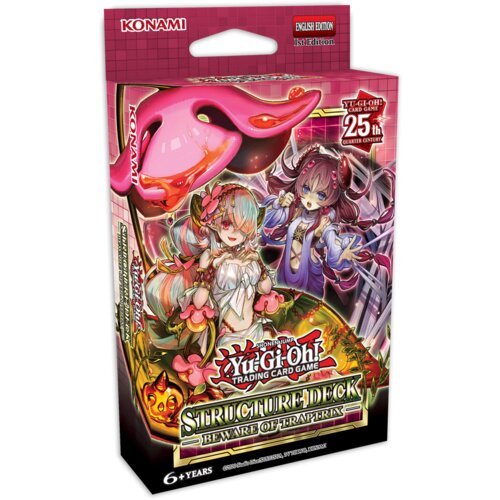 Konami YUGIOH KARTE STRUCTURE: BEWARE OF TRAPTRIX Cene