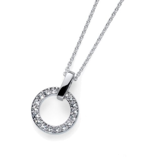 Oliver Weber Ženski Relax Crystal Lančić Sa Belim Swarovski Kristalnim Priveskom Cene