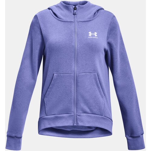 Under Armour Sweatshirt Rival Fleece LU FZ Hoodie-BLU - Girls Slike