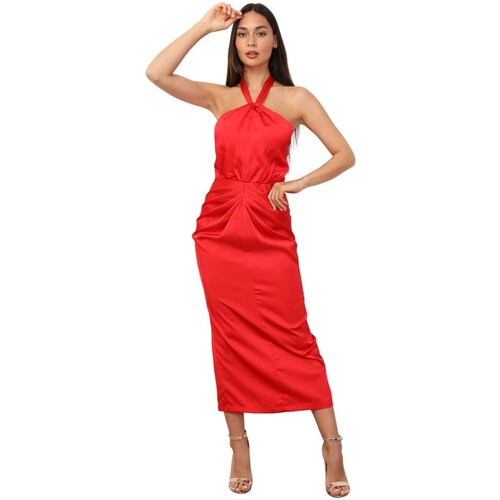 La Modeuse Dolge obleke 71167_P167057 Rdeča Cene