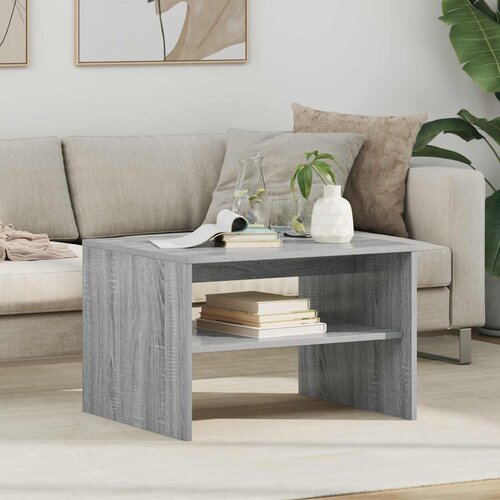  Kava Stol Siva Sonoma 60 x 50 x 40 cm Konstruirano drvo Cene