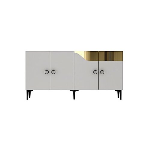 Hanah home konzola gama 150 white gold Slike