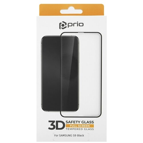 Prio Kaljeno zaštitno staklo za Samsung Galaxy S9, Full Cover 3D, crno Cijene