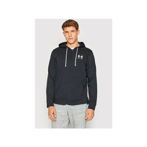 Under Armour Jopa Rival Terry Full-Zip 1370409 Črna Loose Fit