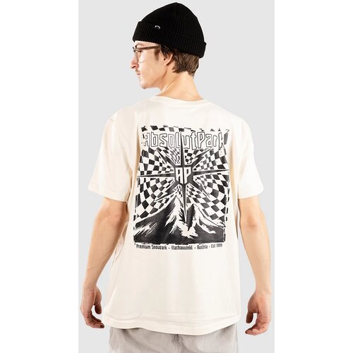 Absolut Park Chequered Boom T-shirt natural raw Cene