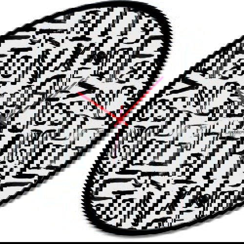 Pintdecor Zidni sat Lettere Slike