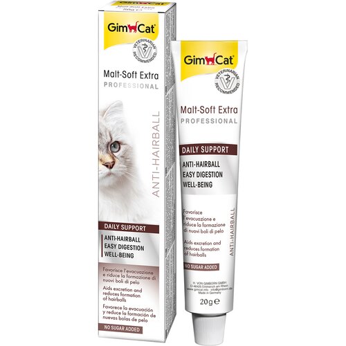 Gimborn gimcat malt-soft extra professional pasta za mačke 200g Slike