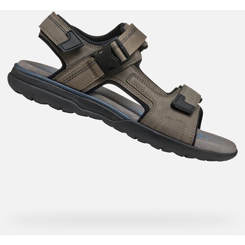 Geox Men&amp;#039;s light grey sandals Spherica EC5 - Men Slike
