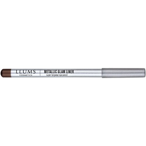 LLUMS metallic glam olovka za oči brown Slike