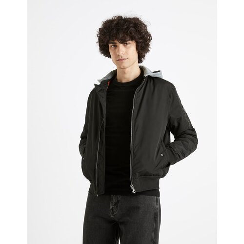 Celio Cujameshoo Hooded Bomber Jacket - Men Slike