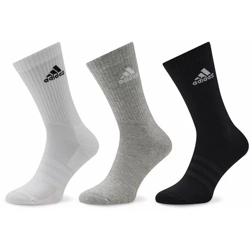 Adidas Sportske čarape 'Cushioned Crew ' siva melange / crna / bijela