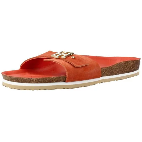 Tommy Hilfiger Sandali & Odprti čevlji TH MOLDED FOOTBED FLAT S Oranžna