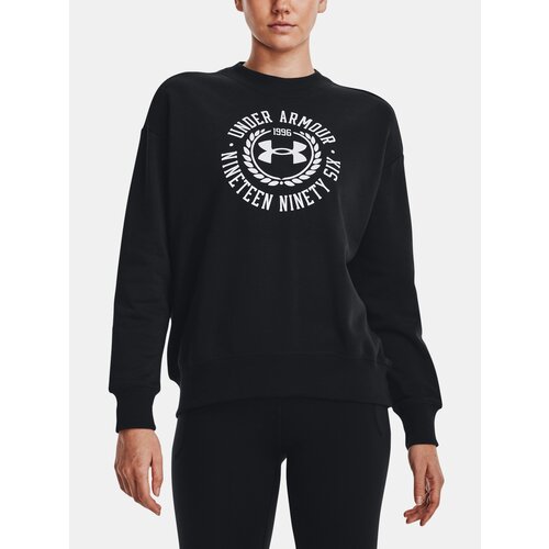 Under Armour Sweatshirt Rival Fleece Crest Grp Crew-BLK - Women Slike