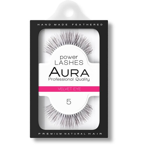 Aura Umjetne trepavice Power Lashes 05 Velvet eye Cijene