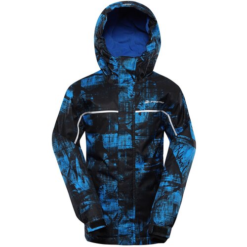 Alpine pro Children&amp;#039;s ski jacket with ptx membrane EDERO electric blue lemonade variant PA Slike