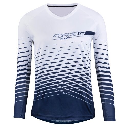 Force Dres mtb angle dugi rukav, bela-plava xs ( 9001430-XS ) Cene
