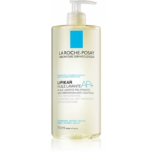 La Roche Posay Lipikar Cleansing Oil AP+ ulje za čišćenje kože za cijelu obitelj 750 ml unisex