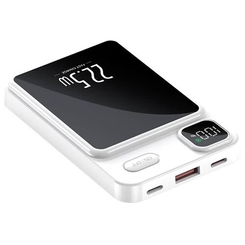  Power bank Mag Charger 22/5W Digital Display 10.000 mAh crno beli Cene