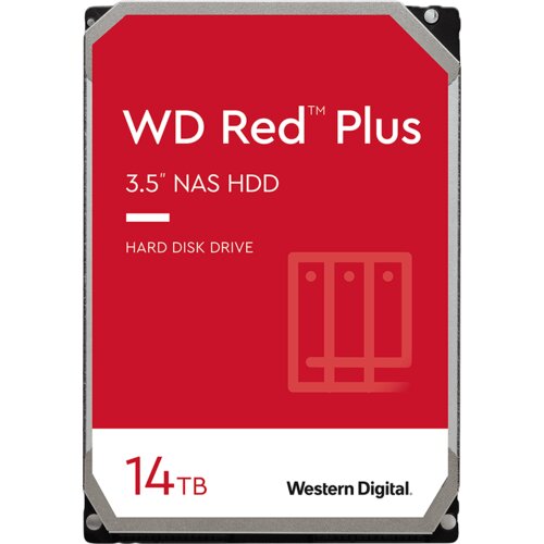 Western Digital 14TB WD140EFGX Red 7200RPM 512MB hard disk Slike
