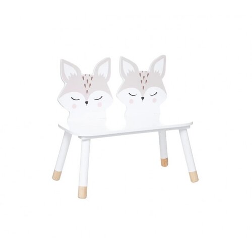 Atmosphera for kids ATMOSPHERA dječija klupa lisica 56x52.50x28CM Slike