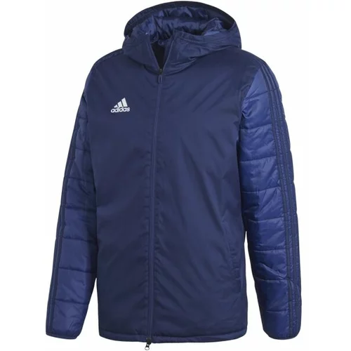 Adidas JKT18 WINT JKT Nogometna jakna za muškarce, tamno plava, veličina