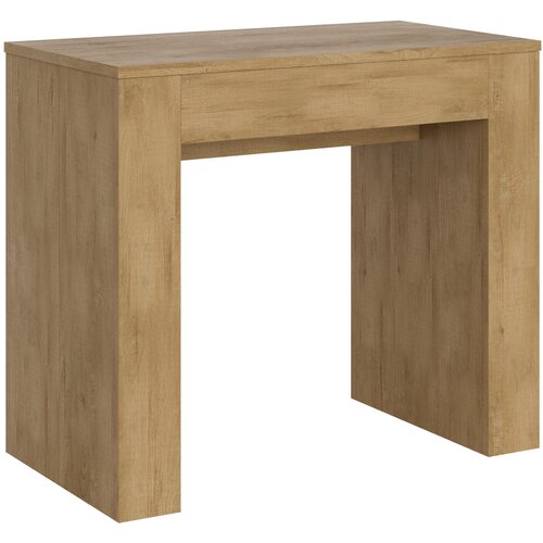 Ityhome 90 x 78 konzolna miza rjava, (20847674) Cene
