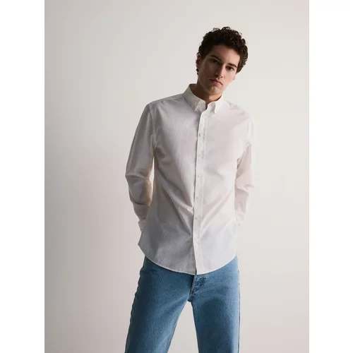 Reserved - Regular fit košulja - bijela
