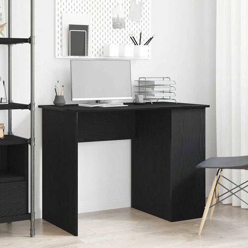  Radni stol Crni hrast 100x55x75 cm Konstruirano drvo Cene