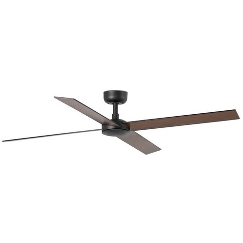 Faro 34356 - stropni ventilator RUDDER L, braon/crna, prečnik 132 cm + daljinski upravljač Cene