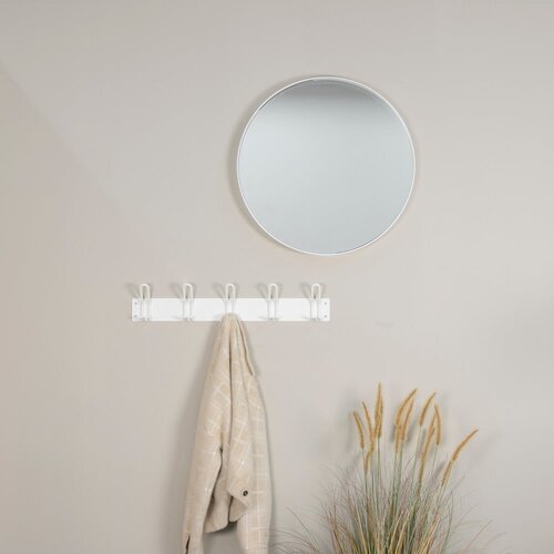 Spinder Design bijela metalna zidna vje&amp;scaron;alica miles &amp;ndash; Slike