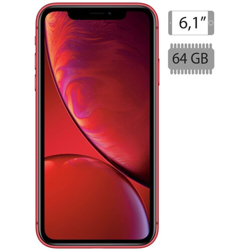 Apple XR, 64 GB, Liquid Retina IPS LCD 6.1&amp;rdquo; &amp;ndash; iPhone XR 64GB Red Slike