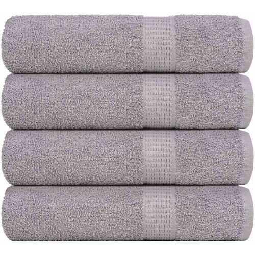 Furnova Kopalne brisače 4 kos siva 100x150 cm 360 g/m&amp;sup2; 100% bombaž, (21916859) Slike