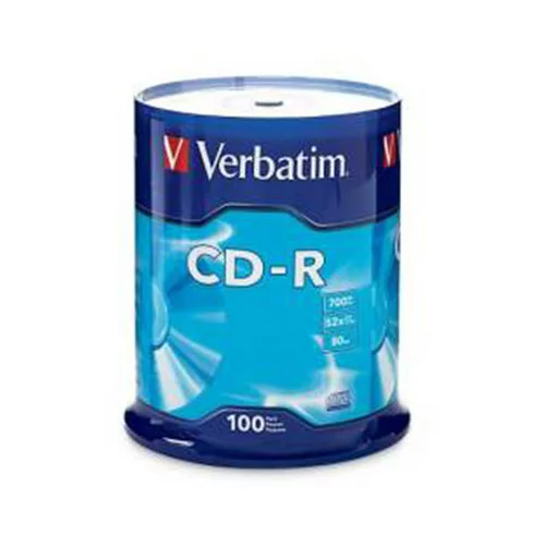  CD-R,VERBATIM, 700 MB,52X,spindle 100 kom EXTRA PRO