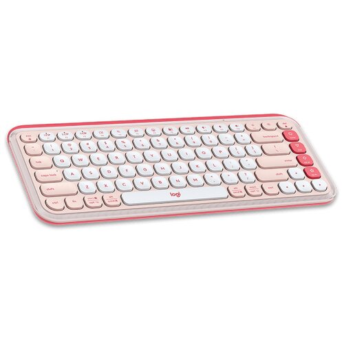 Logitech POP Icon Keys US tastatura rose Slike