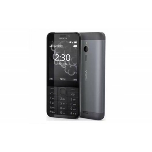 Nokia Mobilni telefon 230 DS Dark Silver 2.8320x240/16MB/32GB/2-2Mpix Cene
