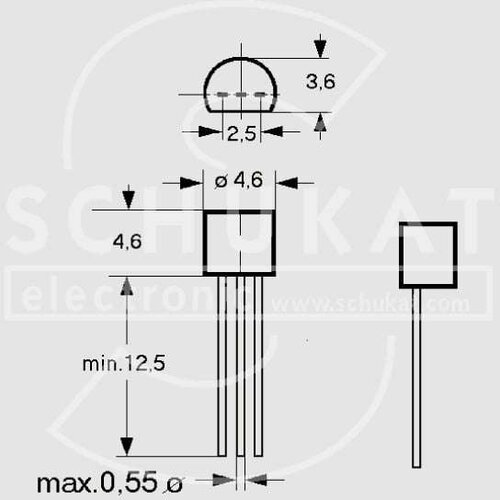 Schukat Electronic gmbh Tranzistori Si-N TO92 Cene
