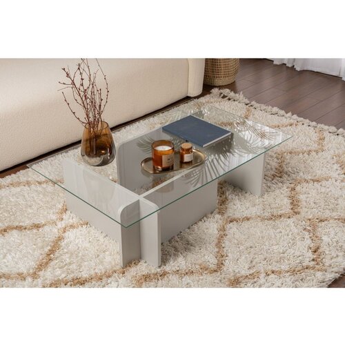 Hanah home Flavio - Grey Grey Coffee Table Cene