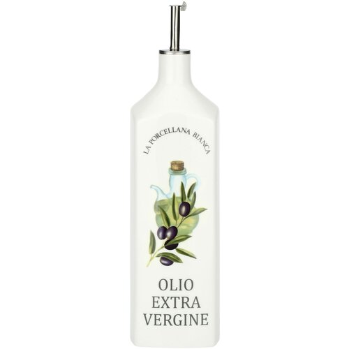 Thun la porcellana bianca conserva deco steklenica za olivno olje Slike