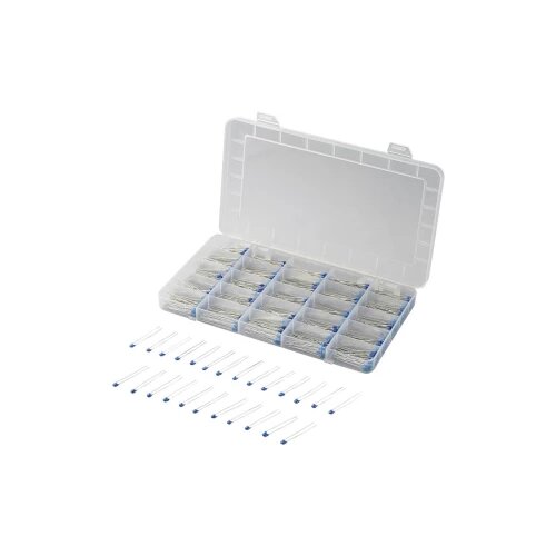 TRU COMPONENTS Sortiment keramičkih kondenzatora, radijalno ožičeni 50 V 20 % Conrad Components 500 kom. Slike