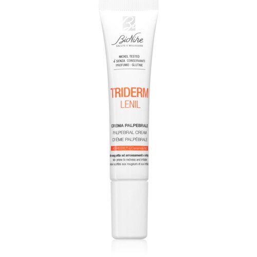 BioNike Triderm Lenil pomirjujoča krema za razdražene veke 15 ml Slike
