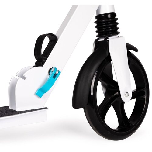  Romobil za djecu i mlade &amp;ndash; gradski, sklopivi, podesiva visina 95&amp;ndash;105 cm, kotači 200 mm, bijeli Slike