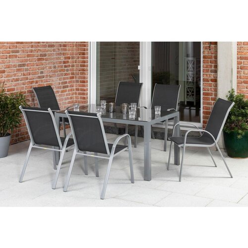 Gardenson Vrtni Set Sorrento, 7-Delni, Antracit Cene