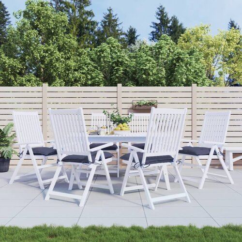 vidaXL Jastuci za stolice 6 kom modri 50 x 50 x 7 cm od tkanine Oxford Cijene