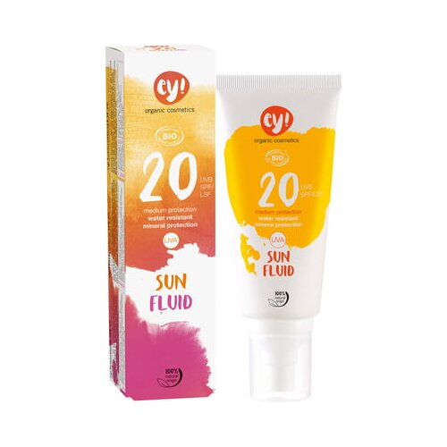 Ey! organic cosmetics sprej za sončenje SPF 20 Slike