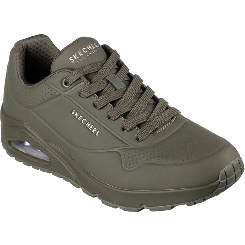 Skechers Mu&amp;scaron;ke patike Uno - Stand On Air, 52458-DKGR, Maslinaste Slike