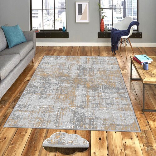  EEXFAB833 Multicolor Hall Carpet (80 x 150) Cene