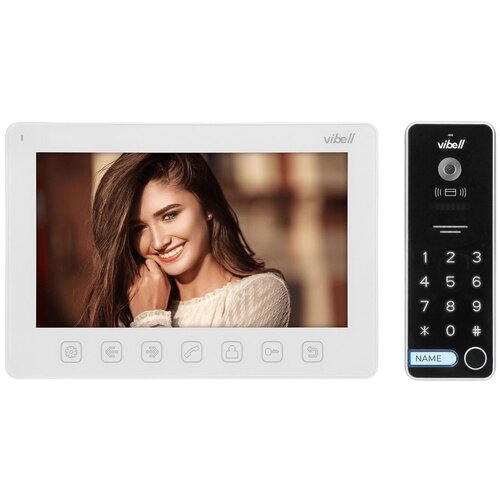 Vibell Video interfon 7" Alcor set, Bijeli Cijene