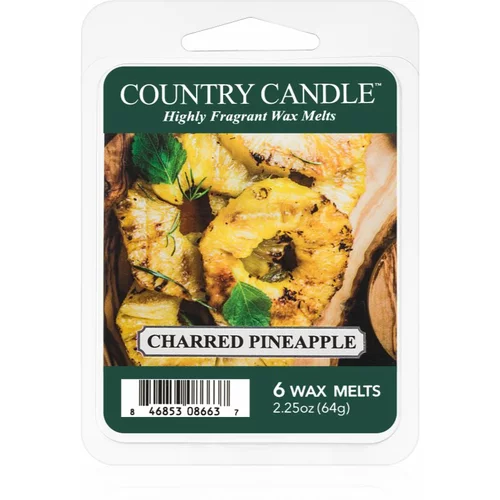 Country Candle Charred Pineapple vosek za aroma lučko 64 g