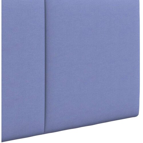  Držeće uzglavlje Zidne Traper plava 210 x 55 x 5 cm tkanina - Trapere plave boje 200 cm bez LED Slike