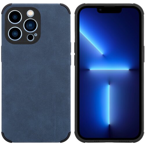 Cadorabo Case, združljiv z Apple v Sapphire Blue - Za&amp;scaron;čitni pokrov iz silikona TPU z plemenito umetno semi&amp;scaron;a, (20617182) Slike